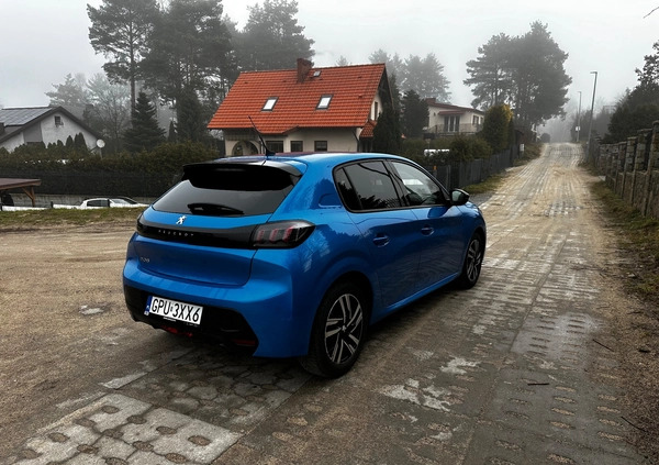 Peugeot 208 cena 55000 przebieg: 20300, rok produkcji 2021 z Kobyłka małe 106